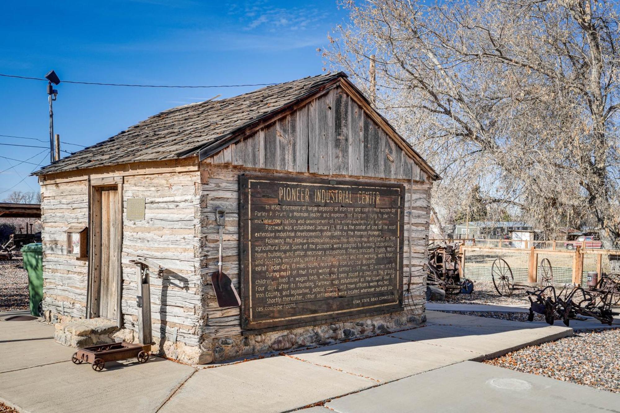 Cozy Parowan Studio 12 Mi To Brian Head Resort! Luaran gambar