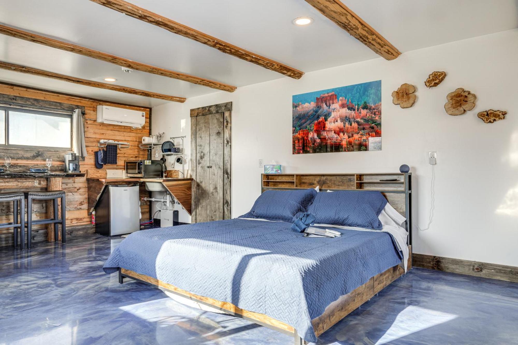Cozy Parowan Studio 12 Mi To Brian Head Resort! Luaran gambar