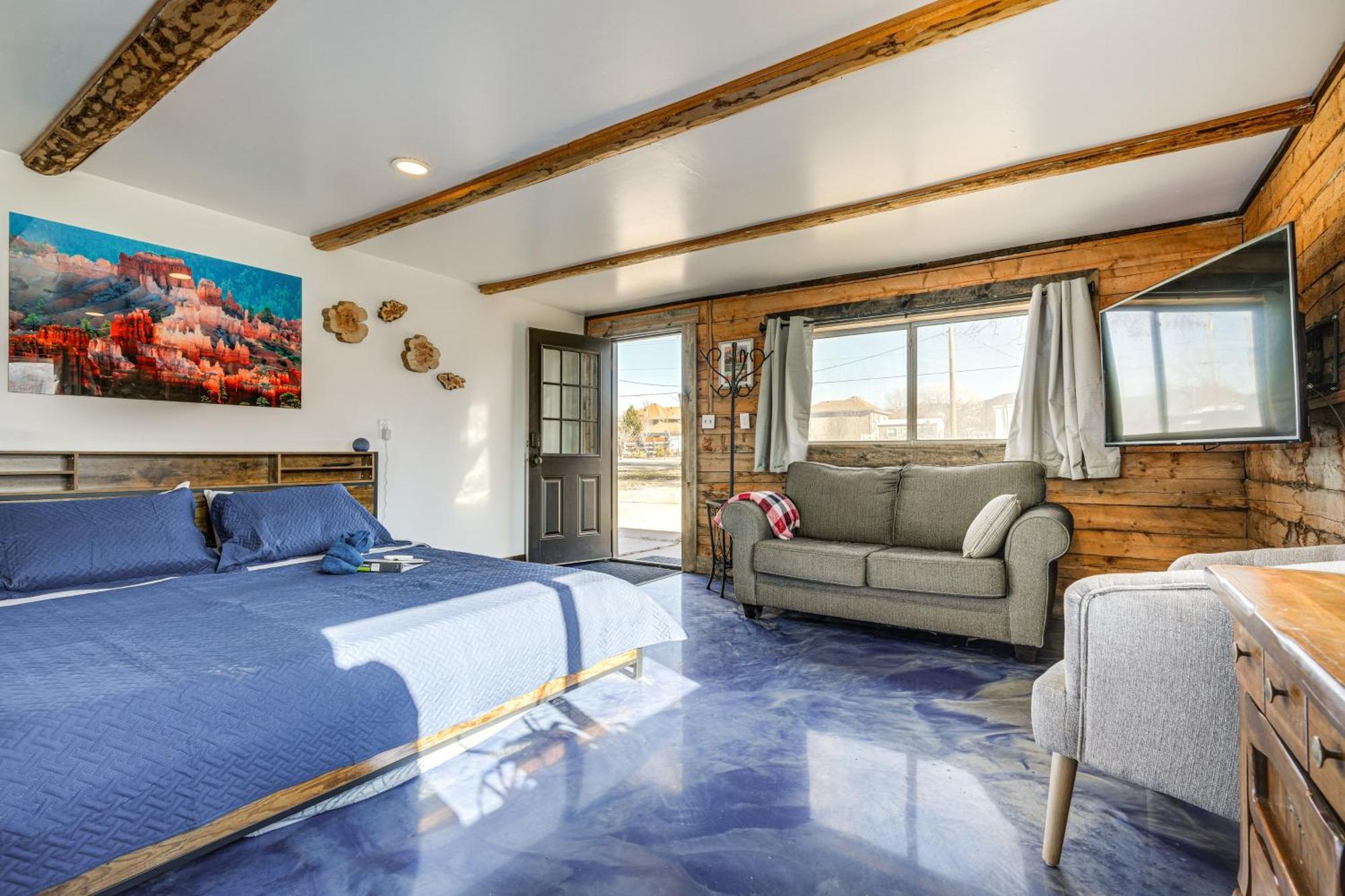 Cozy Parowan Studio 12 Mi To Brian Head Resort! Luaran gambar