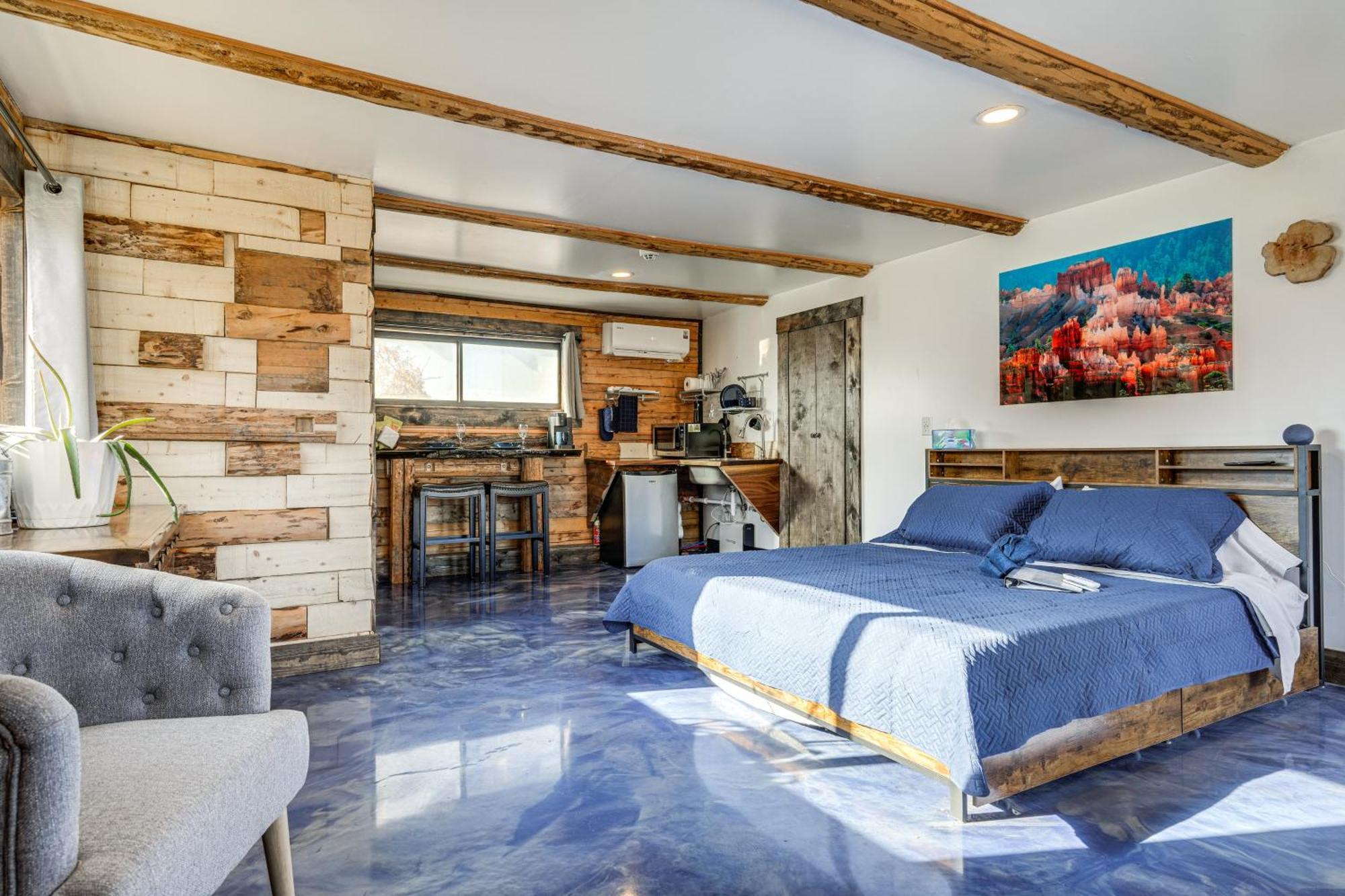 Cozy Parowan Studio 12 Mi To Brian Head Resort! Luaran gambar